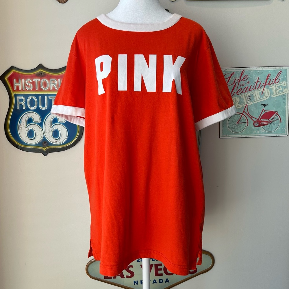 PINK Victoria’s Secret Ringer Tee